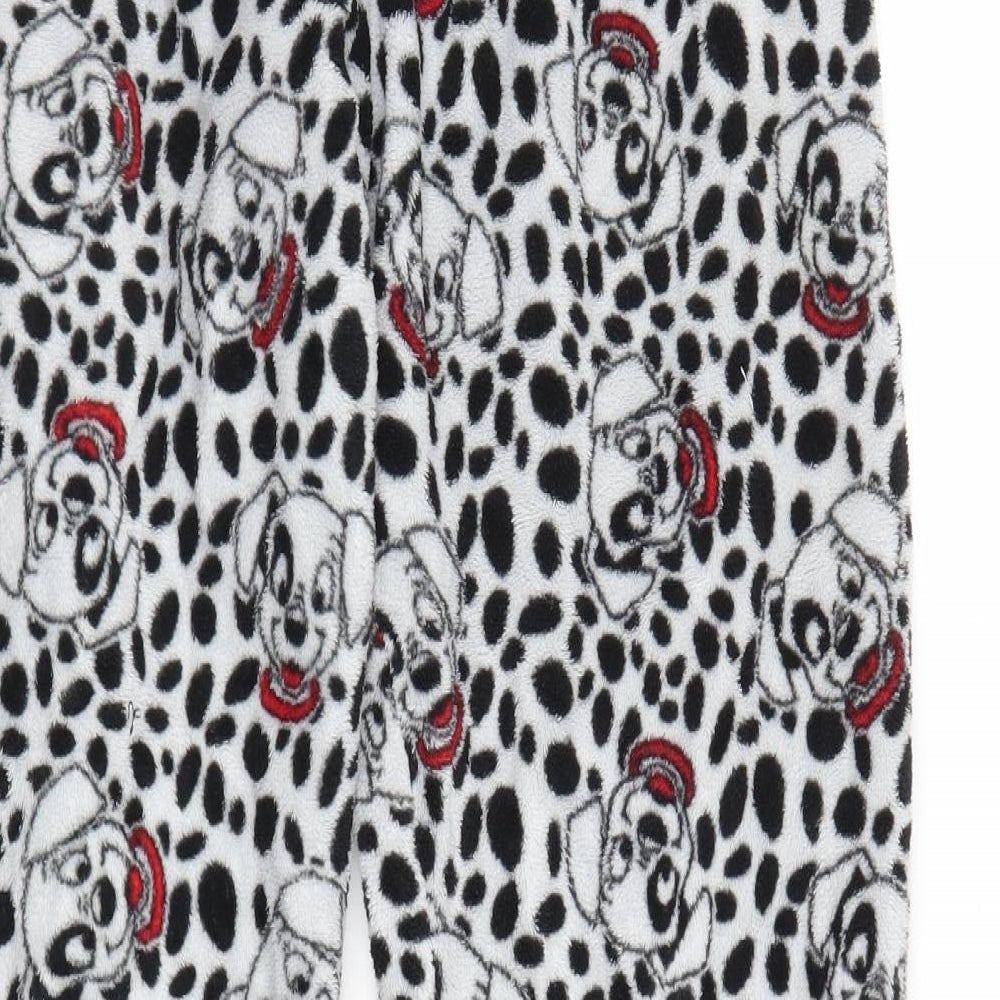 Primark Womens White Solid  Chemise Pyjama Pants Size S  - 101 Dalmatians