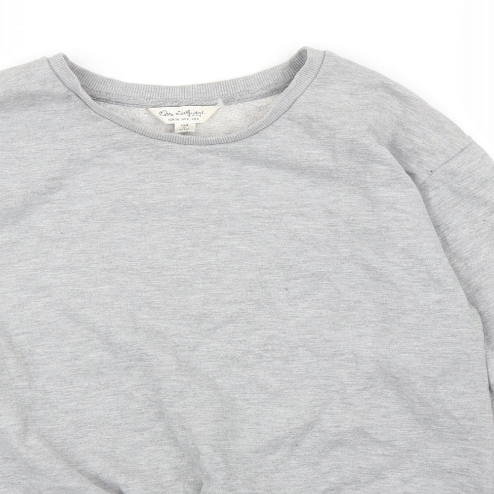 Miss Selfridge Womens Grey   Pullover Jumper Size 6
