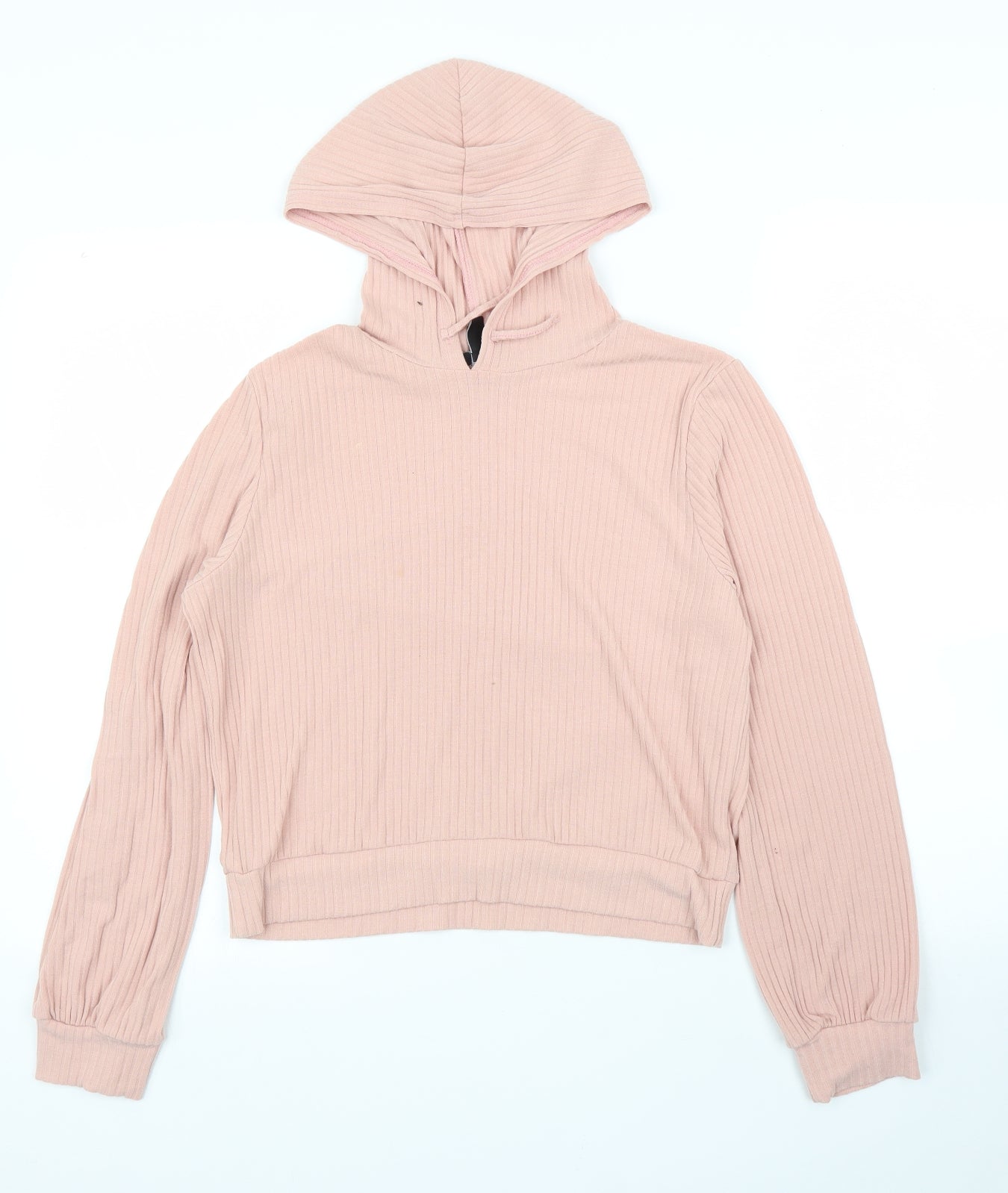 New Look Girls Pink   Pullover Hoodie Size 14 Years