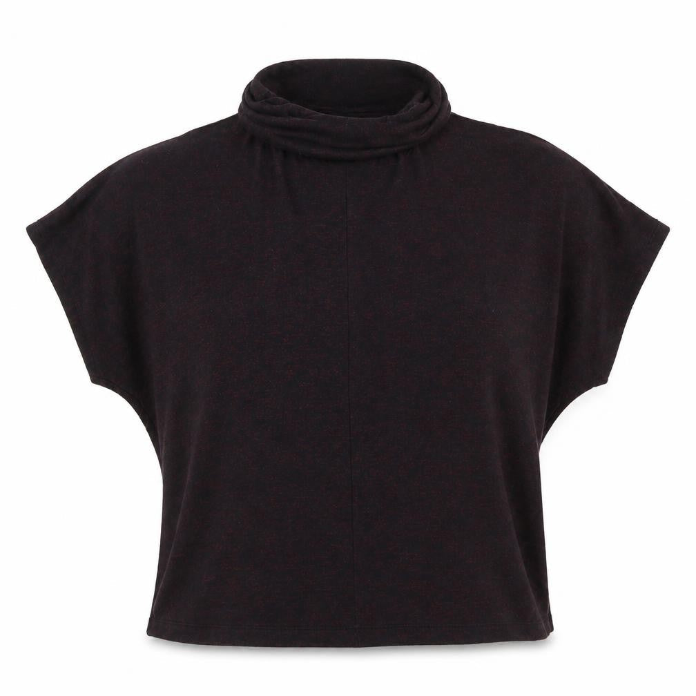 Papaya Womens Purple   Basic Blouse Size S