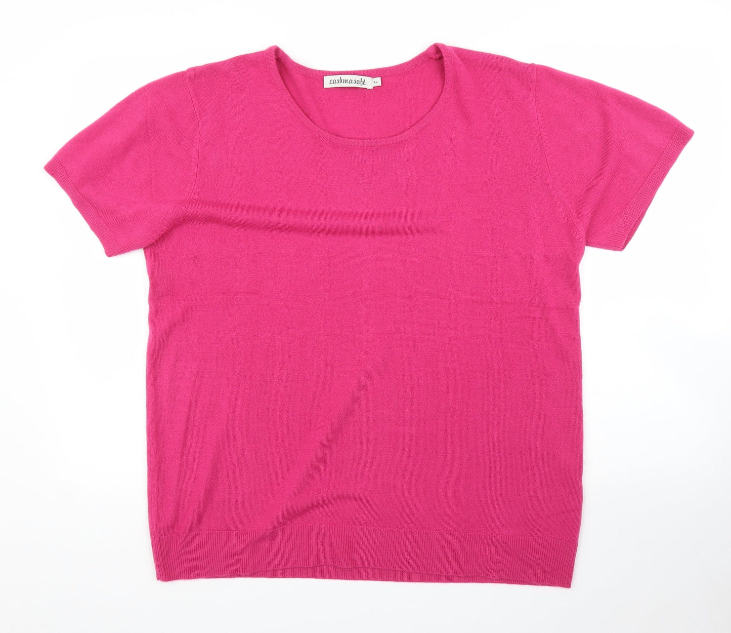 Cashmasoft Womens Pink   Pullover Jumper Size XL
