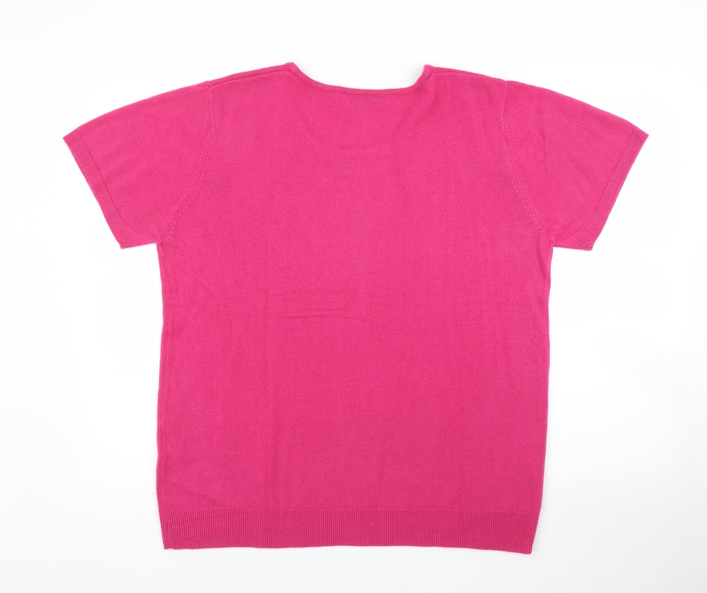 Cashmasoft Womens Pink   Pullover Jumper Size XL
