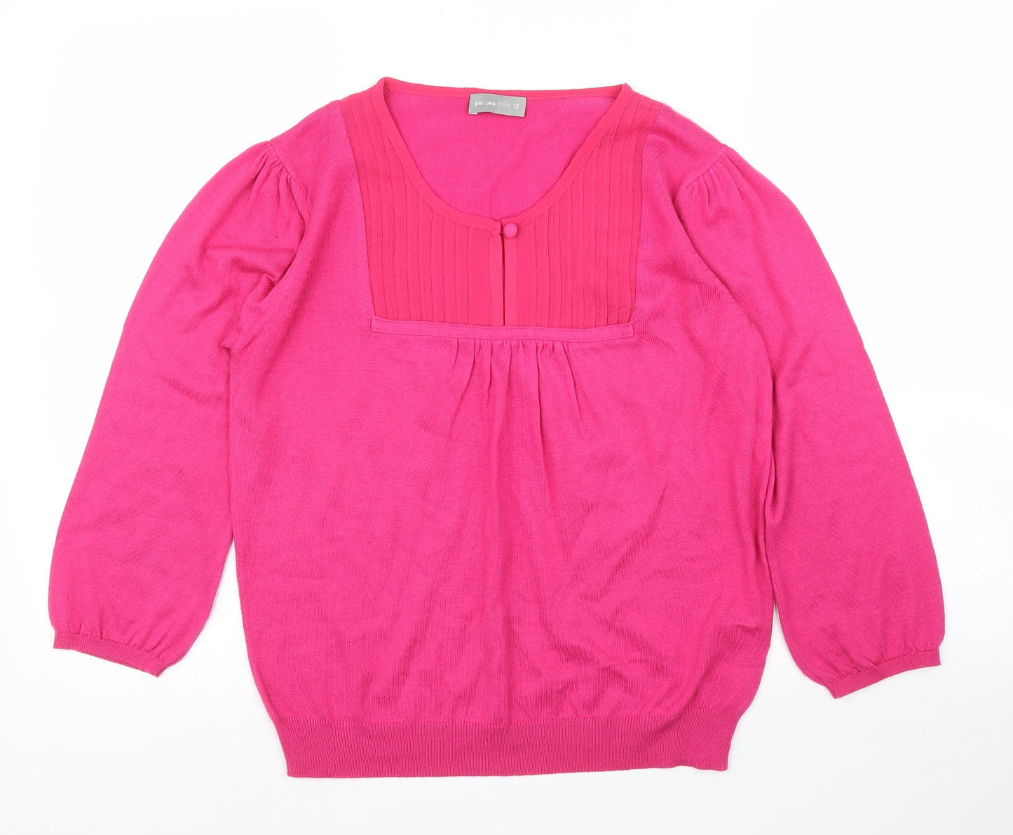 Per Una Womens Pink   Pullover Jumper Size 12