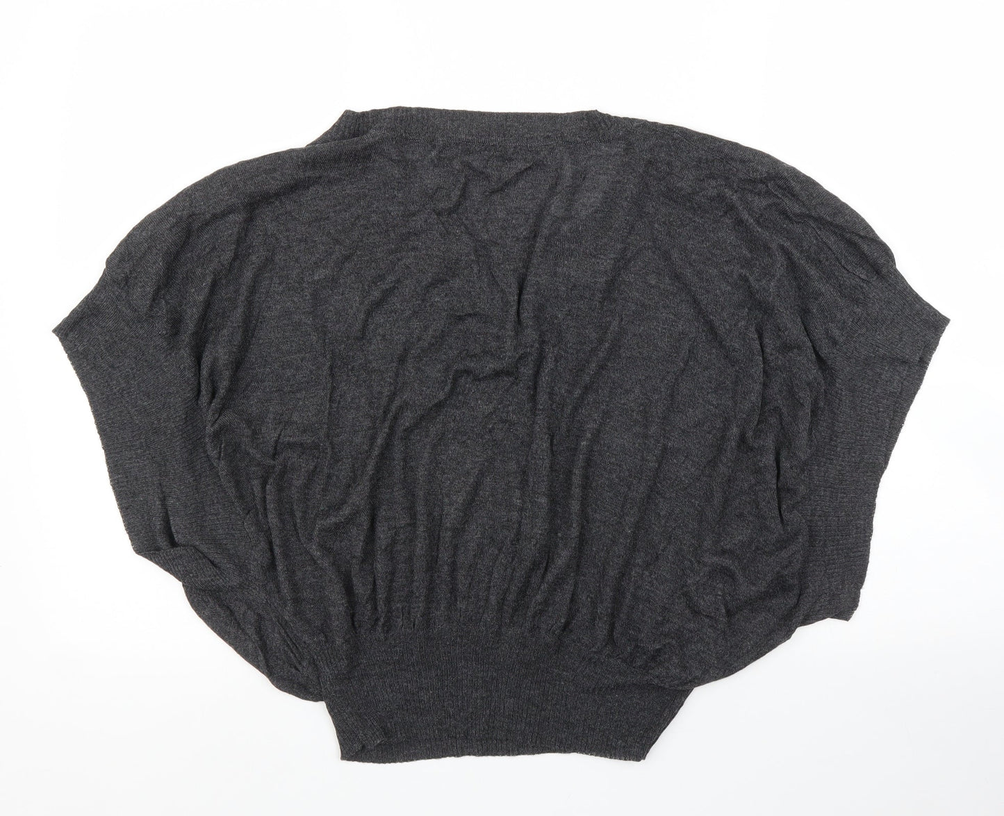 JCL Womens Grey   Cardigan Jumper Size M