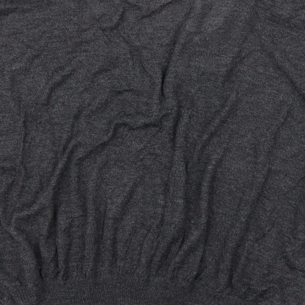 JCL Womens Grey   Cardigan Jumper Size M