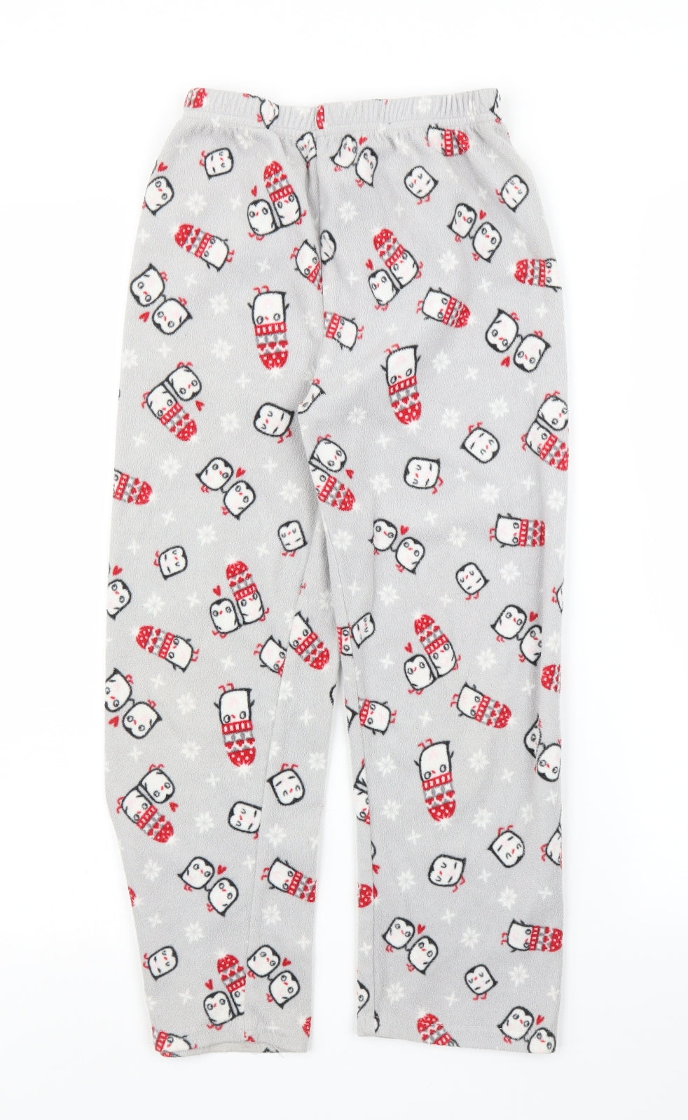 Young Dimension Girls Grey Solid  Capri Pyjama Pants Size 7 Years