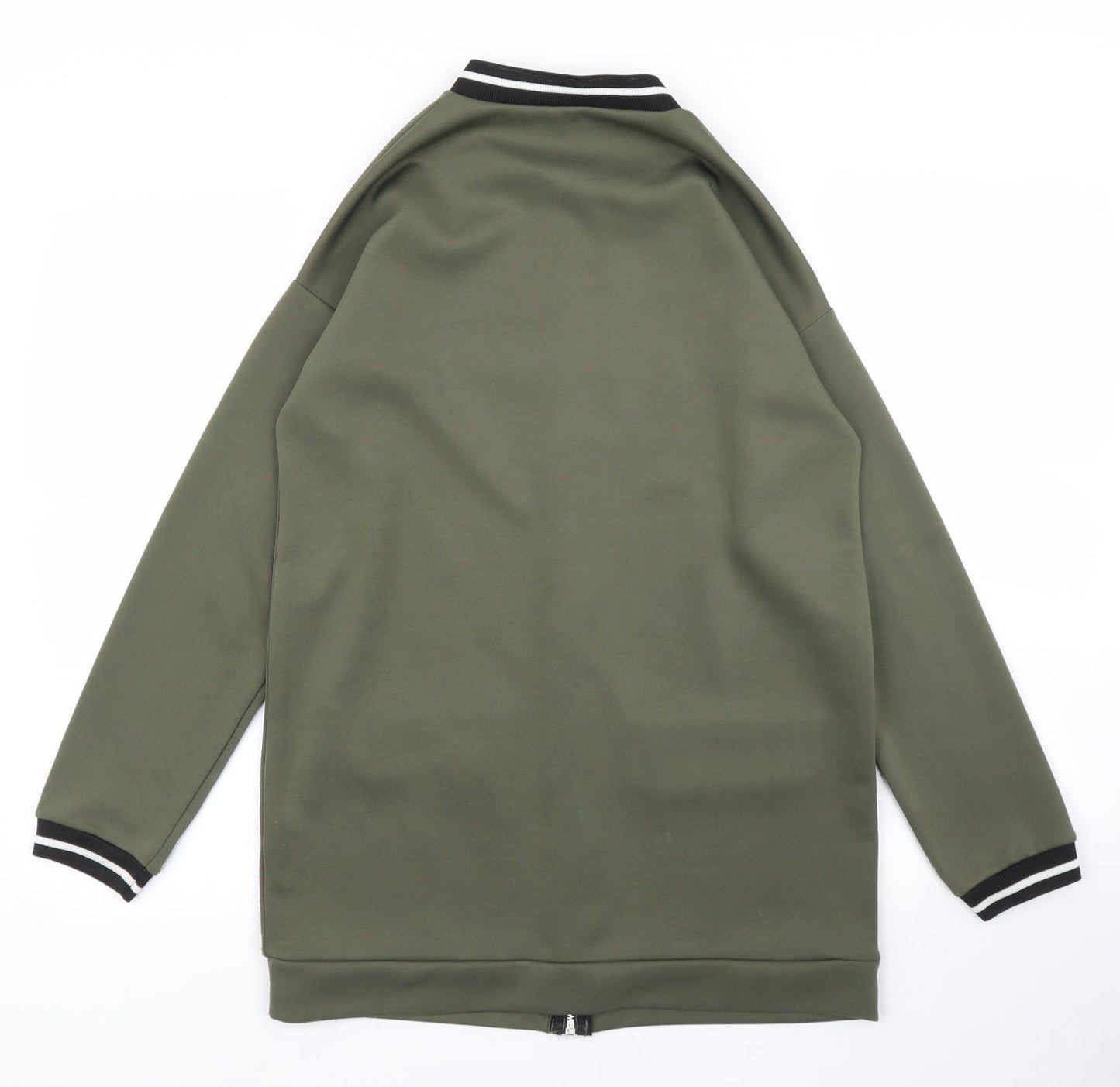 QED London Womens Green   Full Zip Jumper Size 10