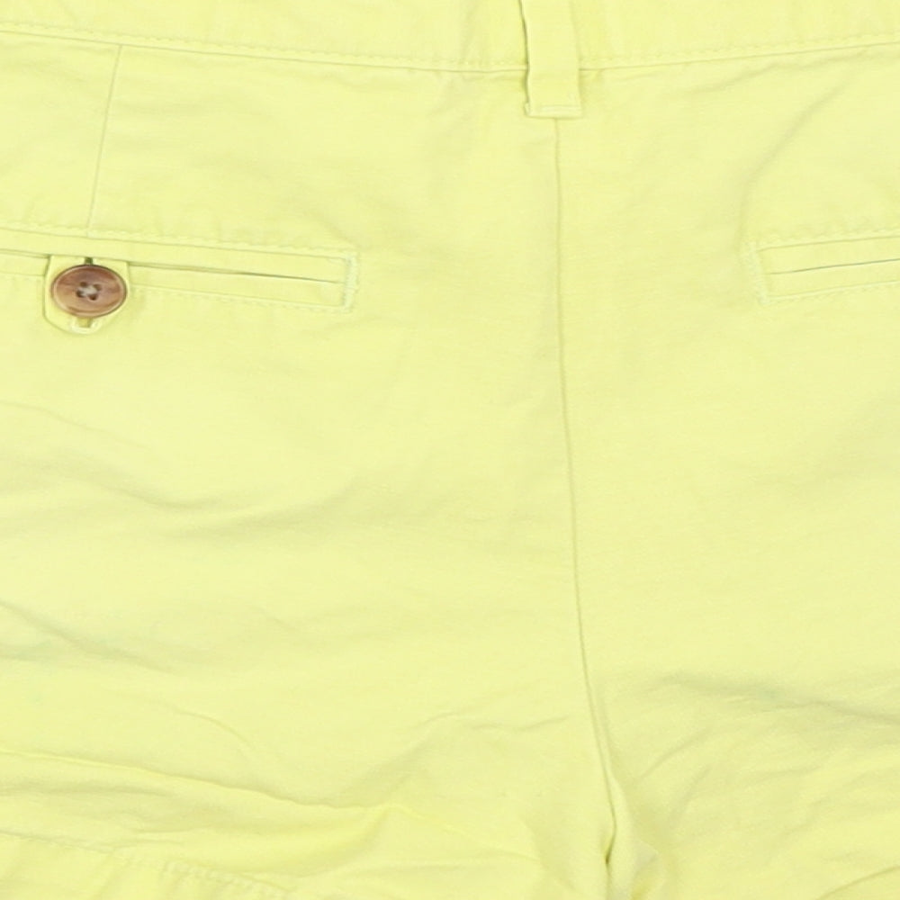Gap Womens Yellow   Chino Shorts Size 4