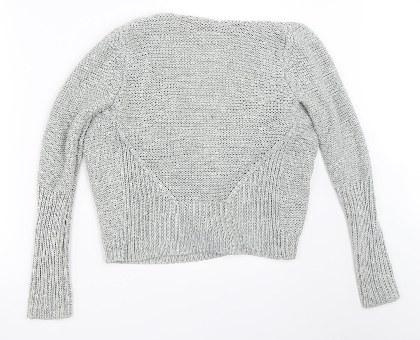Oasis Womens Grey   Cardigan Jumper Size XS