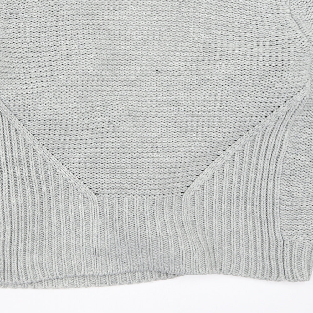 Oasis Womens Grey   Cardigan Jumper Size XS