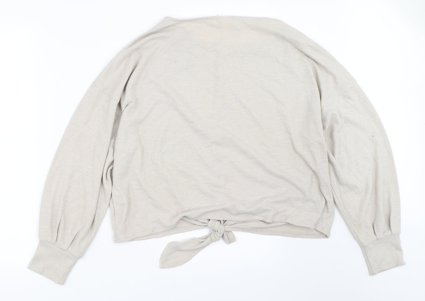 H&M Womens Beige   Pullover Jumper Size M