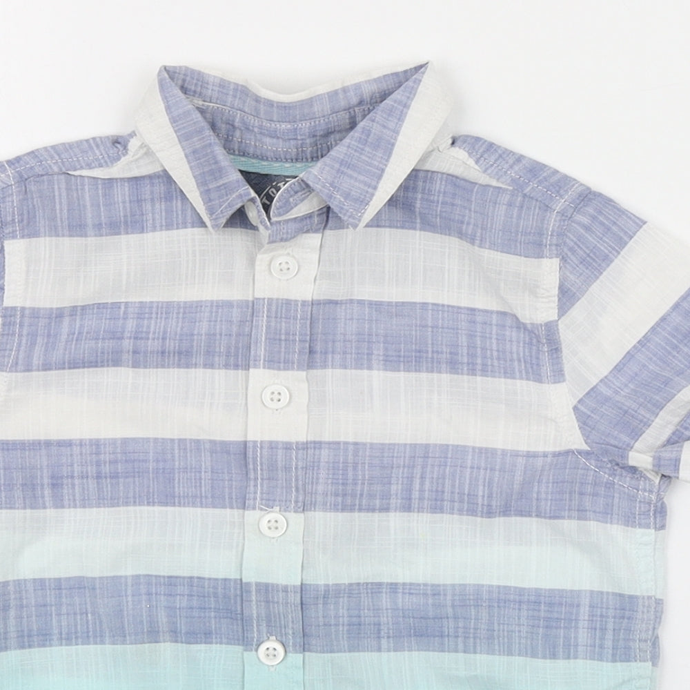 F&F Boys Multicoloured Striped  Basic Casual Size 2-3 Years