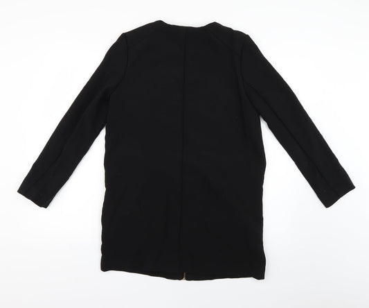 Atmosphere Womens Black   Overcoat Coat Size 8