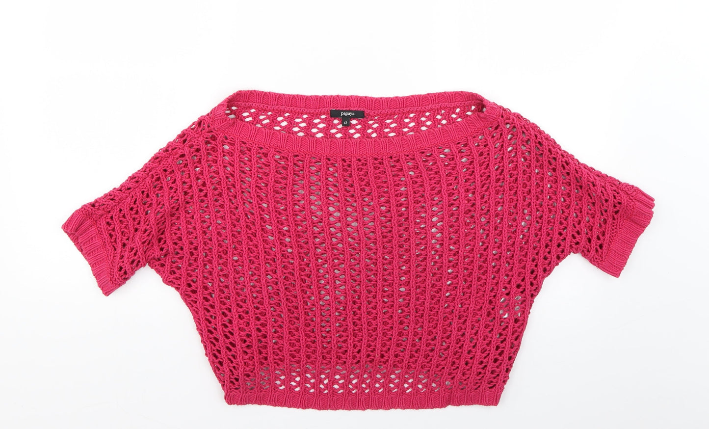 Papaya Womens Pink   Pullover Jumper Size 12