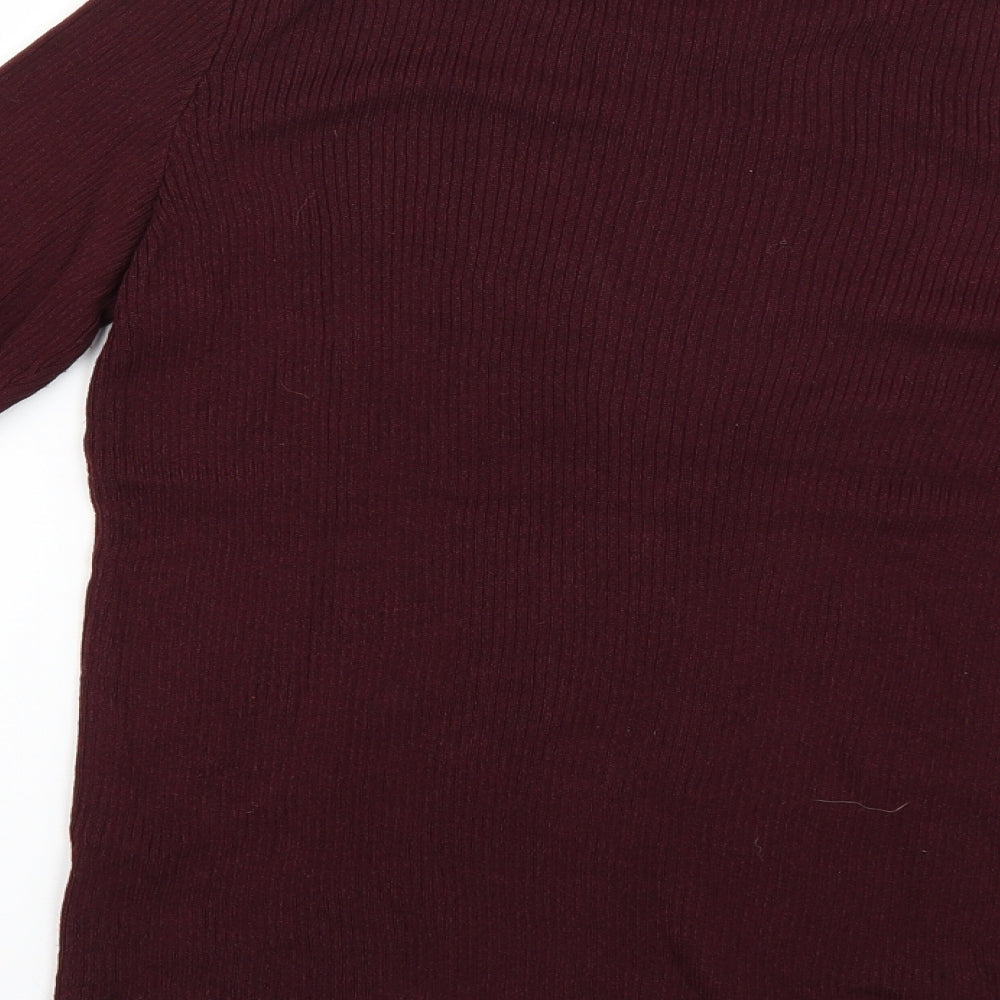 Dorothy Perkins Womens Red   Pullover Jumper Size 10