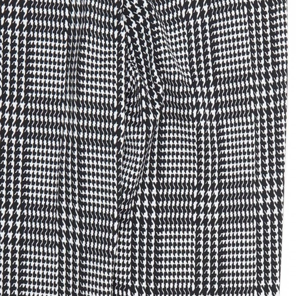 Dorothy Perkins Womens Multicoloured Geometric  Trousers  Size 10 L26 in