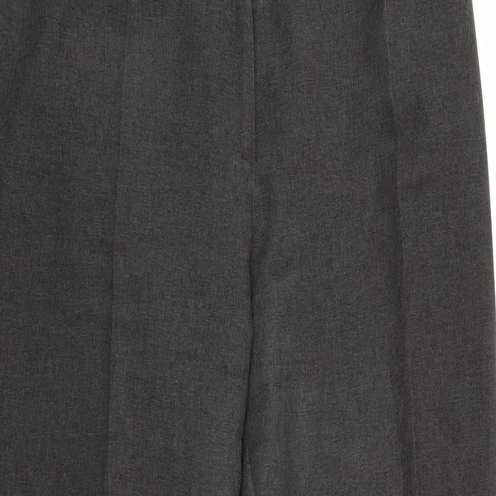 Dorothy Perkins Womens Grey   Trousers  Size 14 L26 in