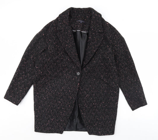 m&s Womens Black   Jacket  Size 8