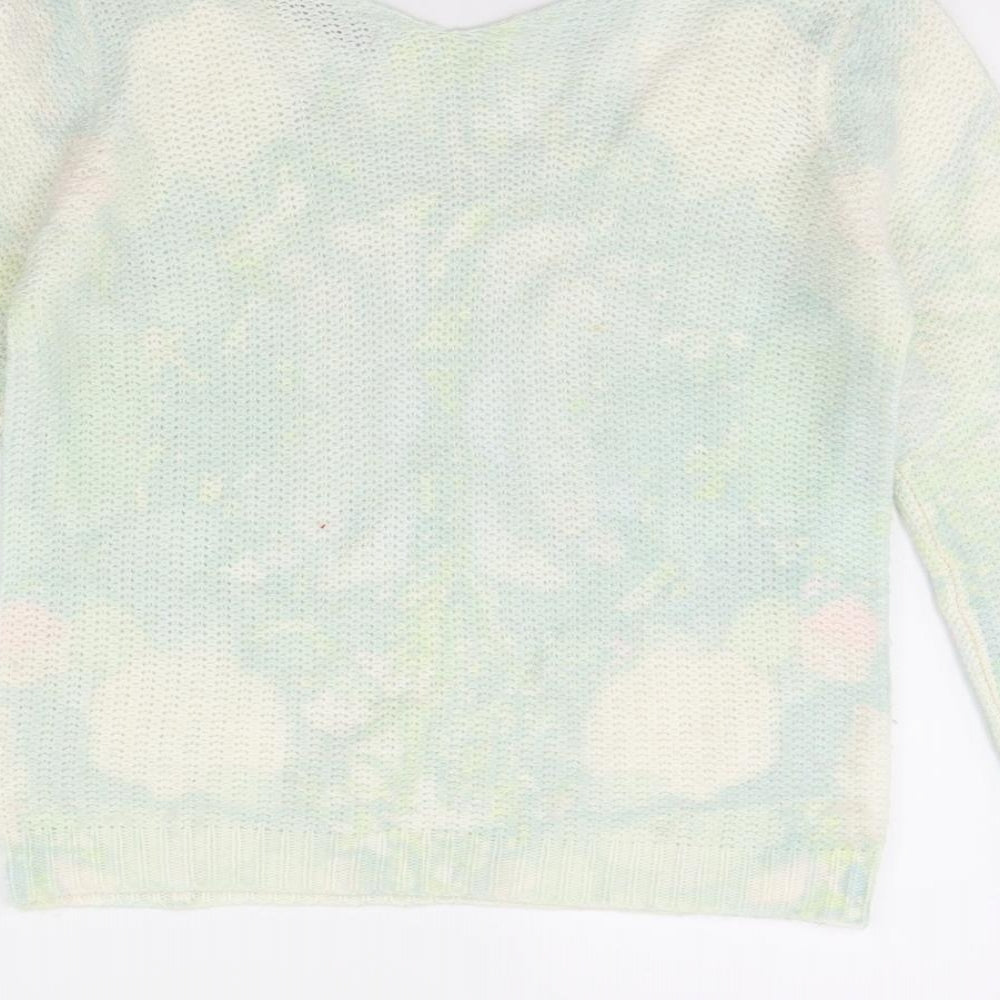 ALICE V Womens Green   Pullover Jumper Size S