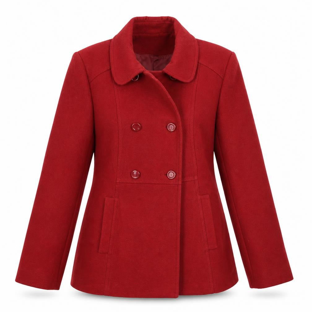 Bonmarché Womens Red Jacket Coat Size 12