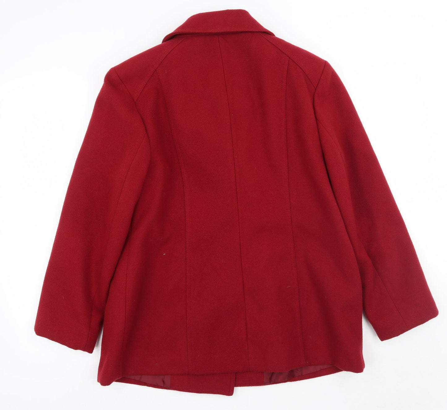 Bonmarché Womens Red   Jacket Coat Size 12