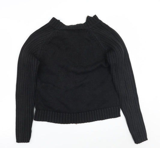 Papaya Womens Black   Jacket  Size 14