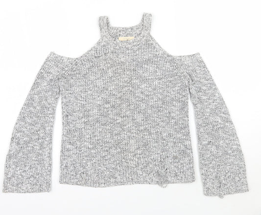 Hollister  Womens Grey   Pullover Jumper Size XS