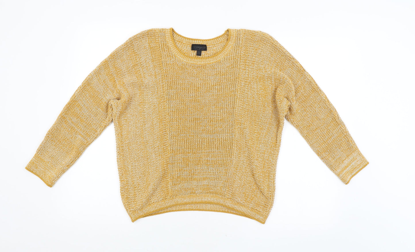 Topshop Womens Orange   Pullover Jumper Size 8