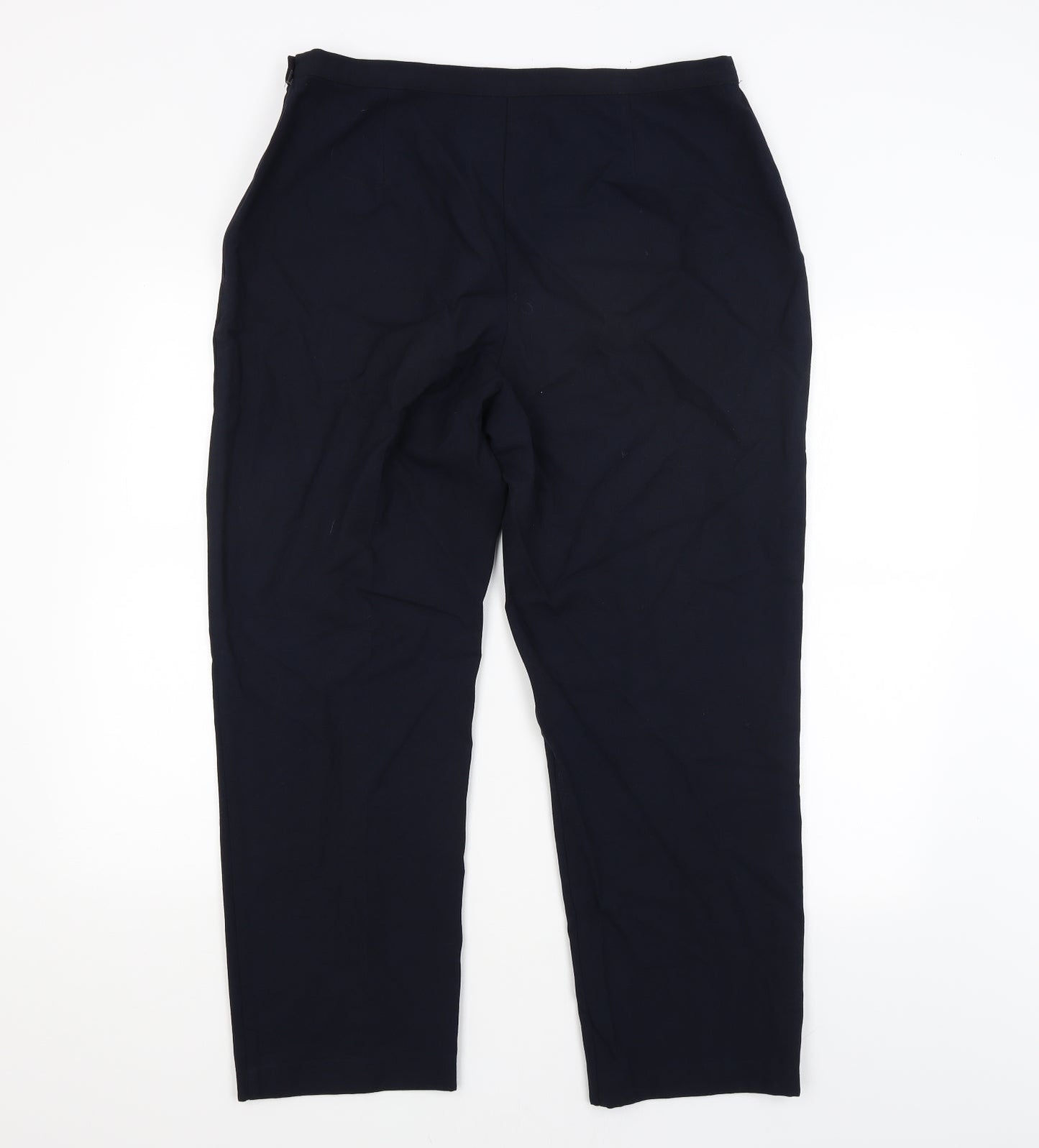 BHS Womens Blue   Trousers  Size 18 L28 in