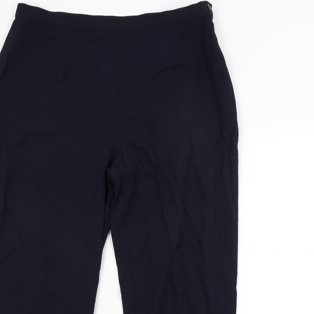 BHS Womens Blue   Trousers  Size 18 L28 in