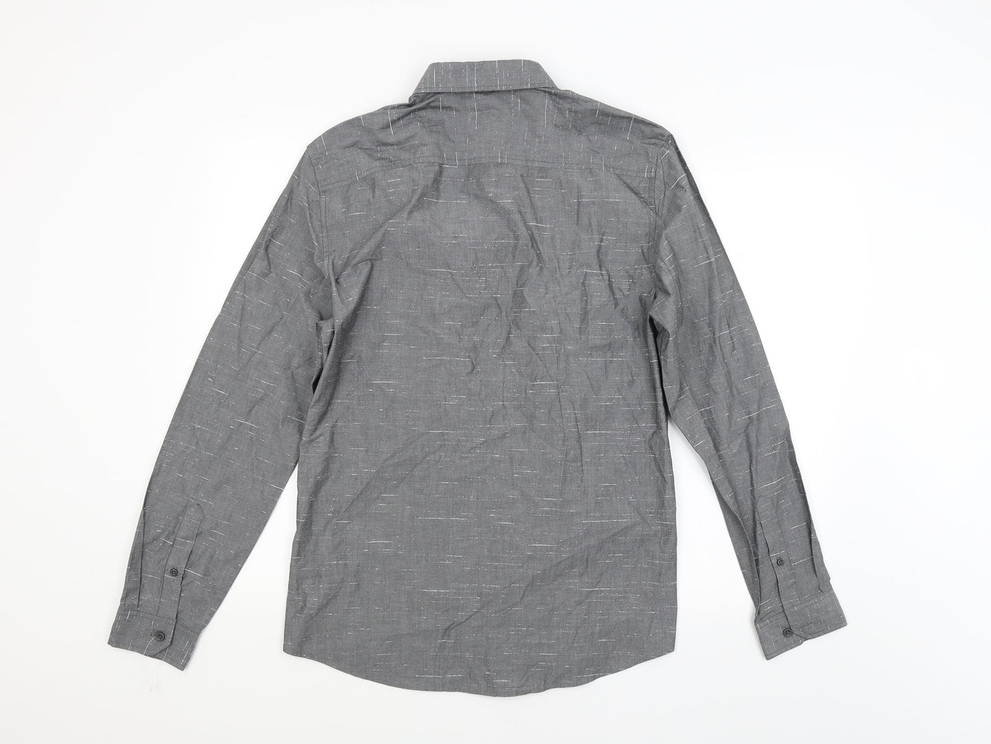 By Very Mens Grey    Button-Up Size M