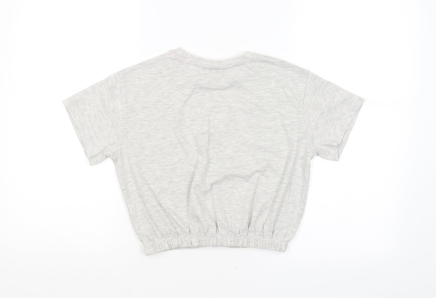 George Girls Grey   Basic Blouse Size 8-9 Years