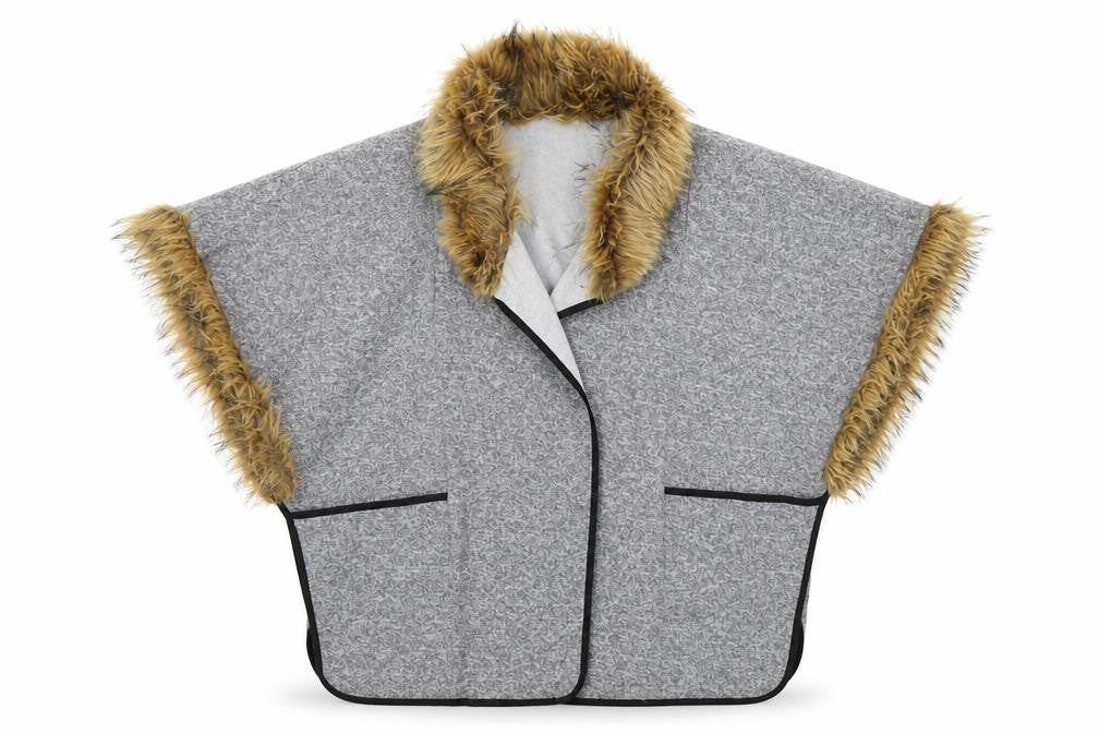 Preworn Womens Grey   Jacket  One Size
