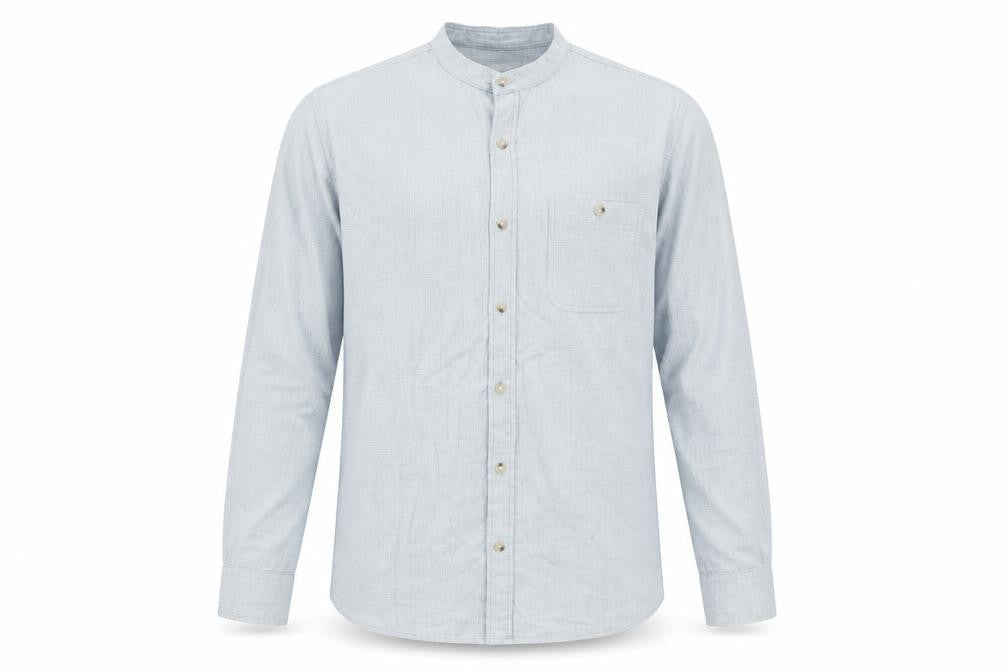 River Island Mens Blue Polka Dot   Button-Up Size M