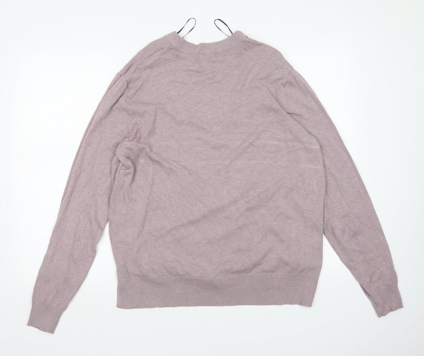 H&M Womens Purple   Pullover Jumper Size L