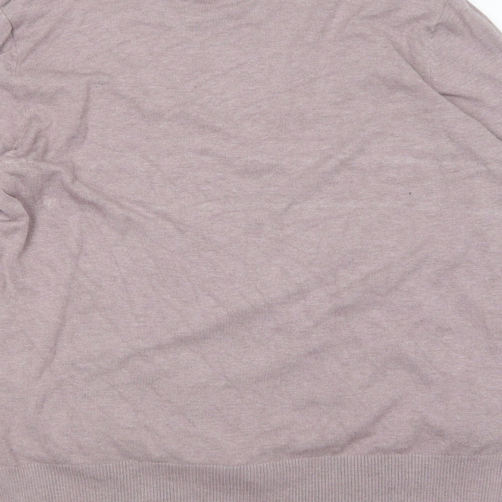 H&M Womens Purple   Pullover Jumper Size L
