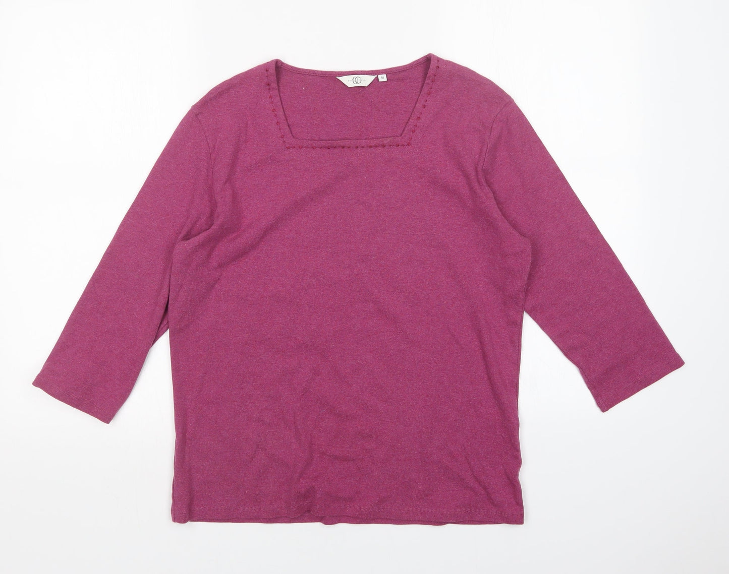 Country Casuals Womens Purple   Pullover Jumper Size M