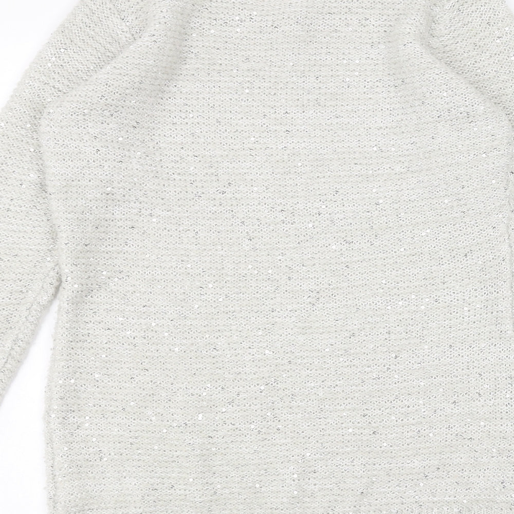 F&F Womens Grey   Pullover Jumper Size 10