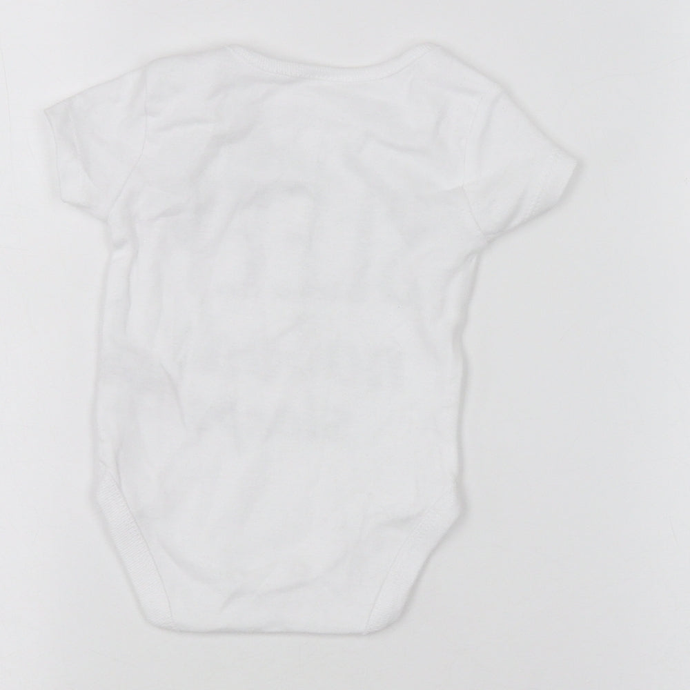PEP&CO Baby White   Basic T-Shirt Size 0-3 Months