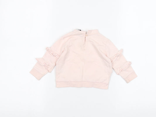 Very  Pink   Pullover Jumper Size 6-9 Months