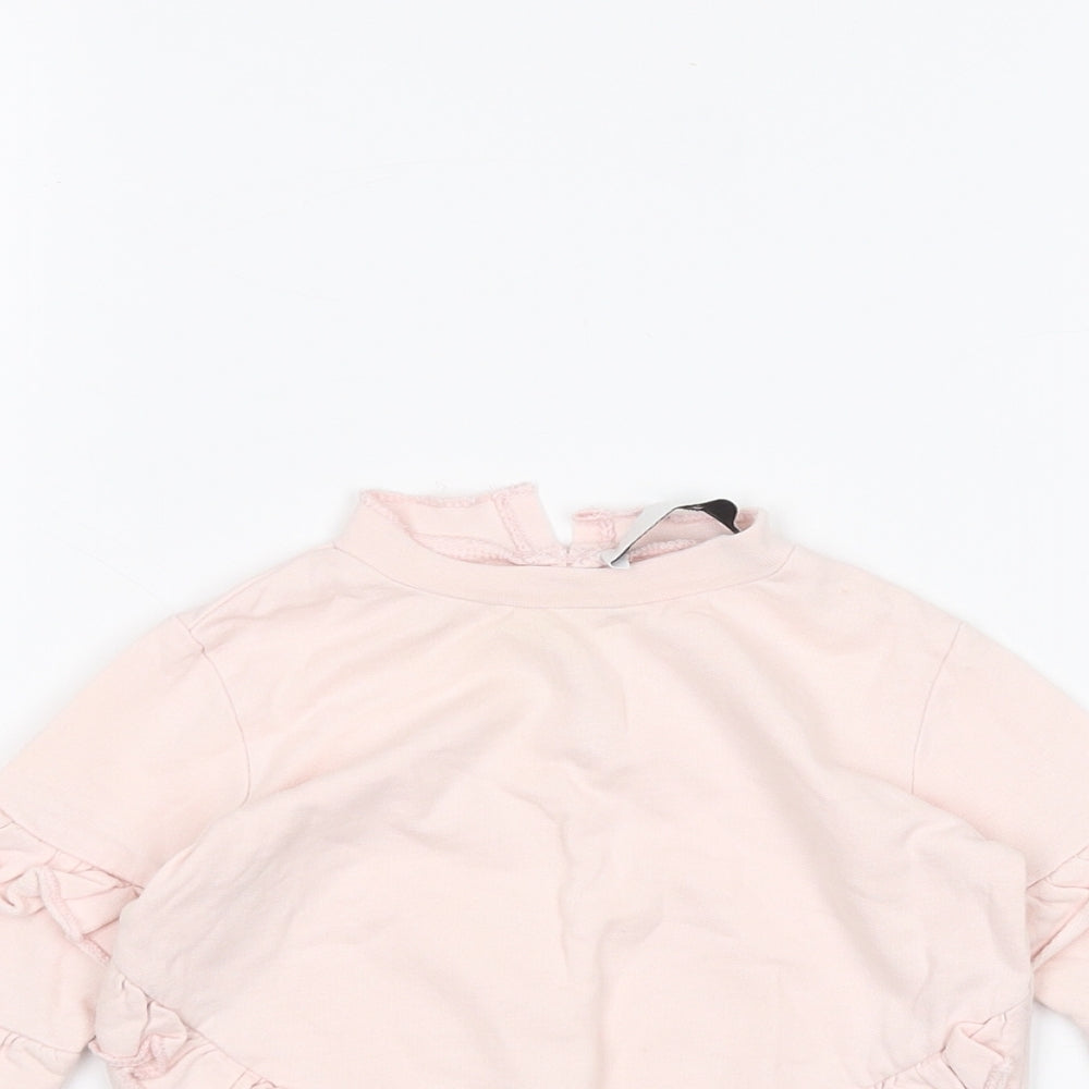 Very  Pink   Pullover Jumper Size 6-9 Months
