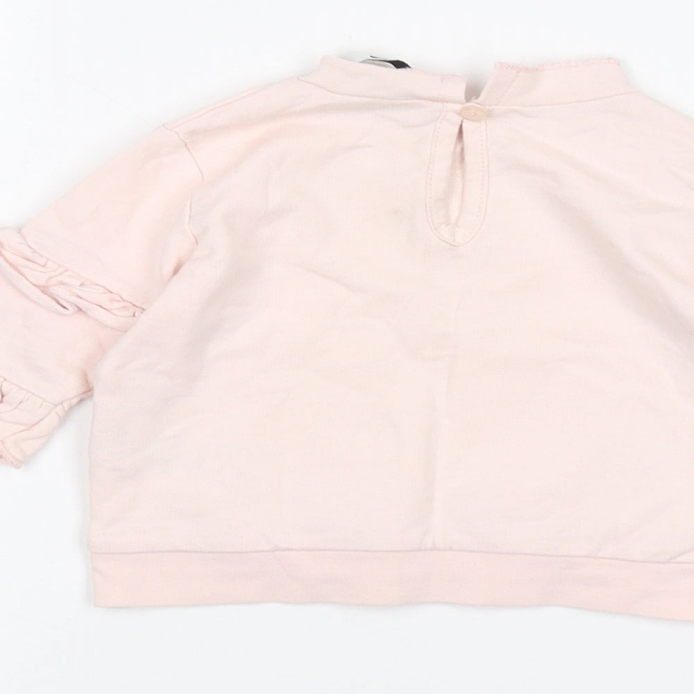 Very  Pink   Pullover Jumper Size 6-9 Months
