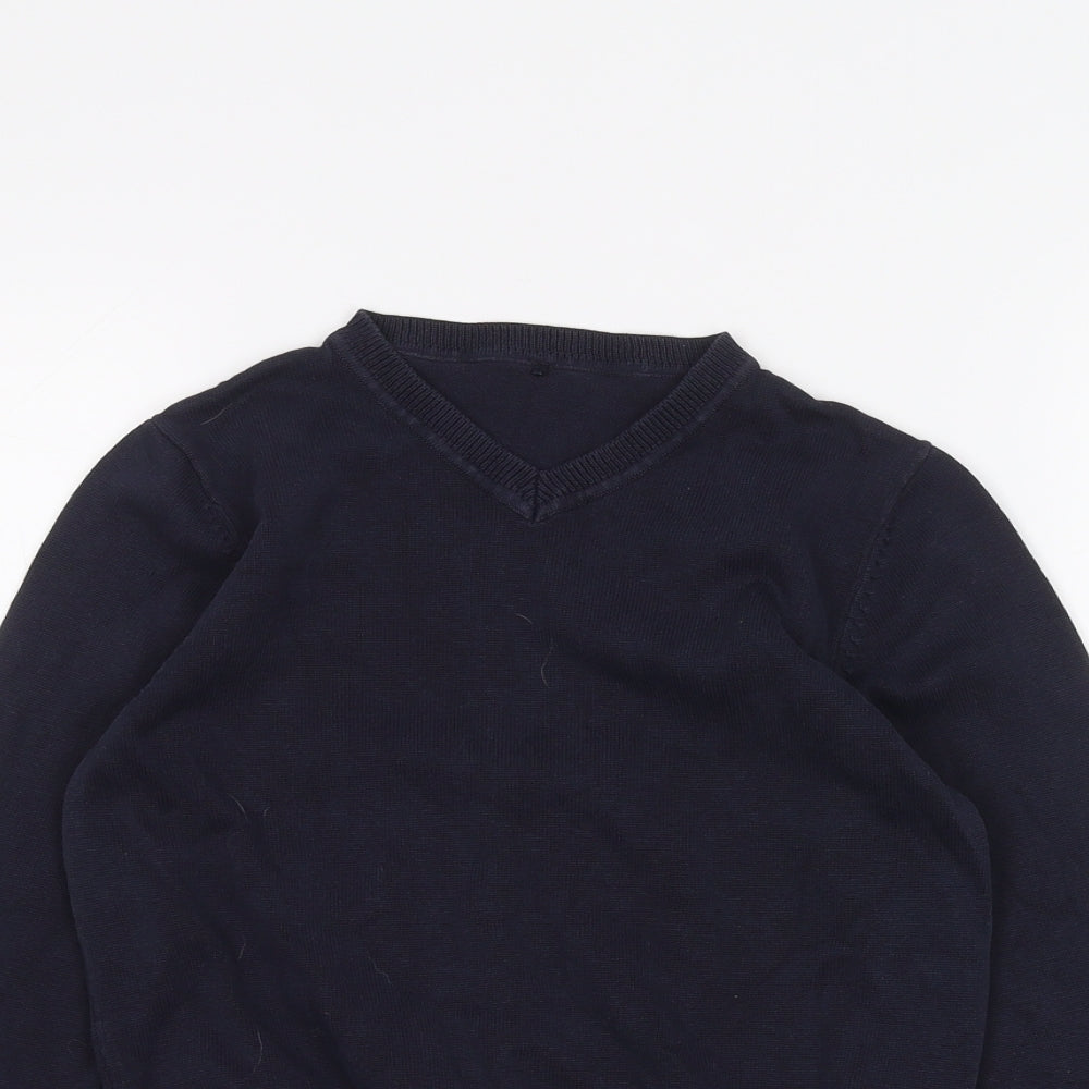 George Girls Blue   Pullover Jumper Size 7-8 Years