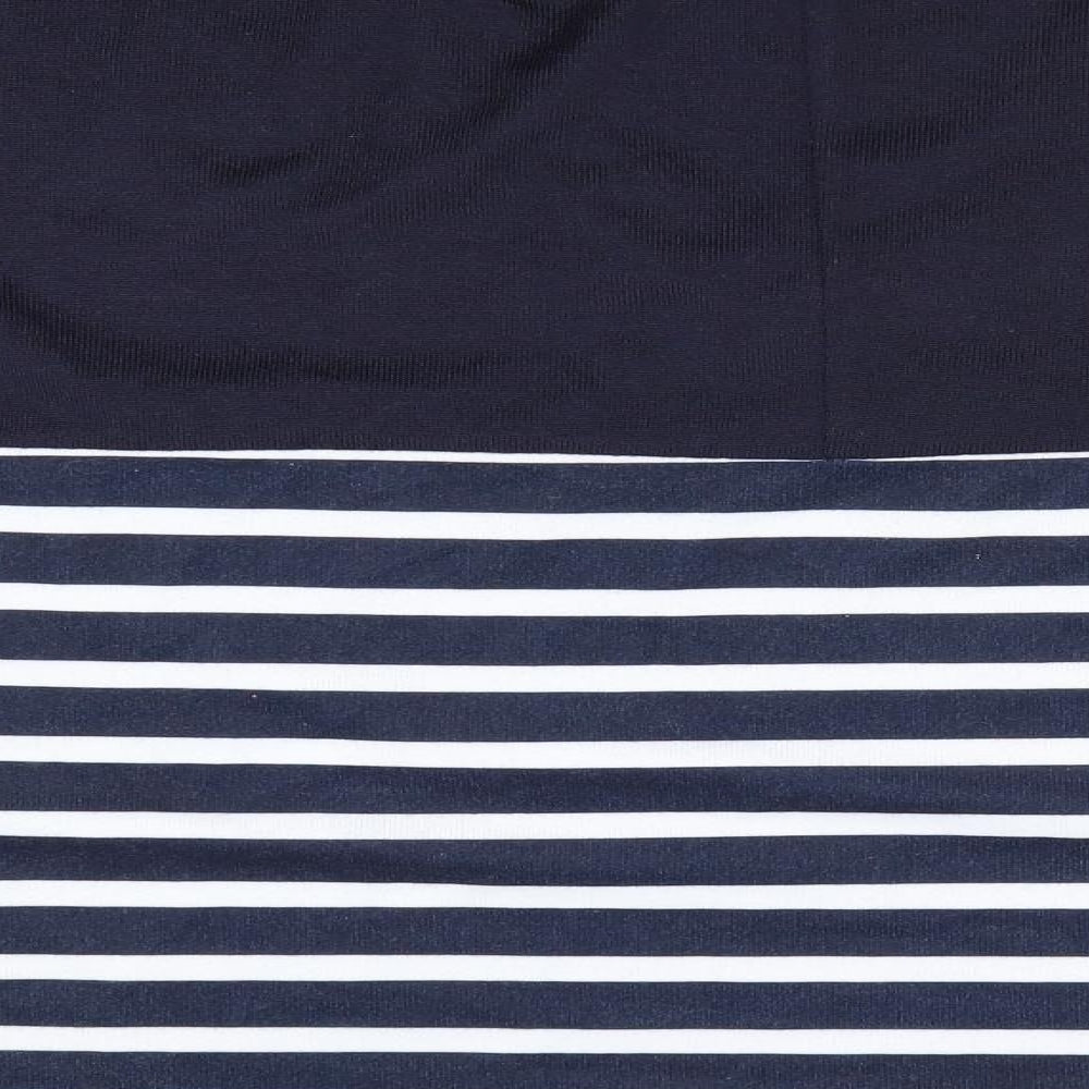Preworn Womens Blue Striped  Pullover Jumper Size M