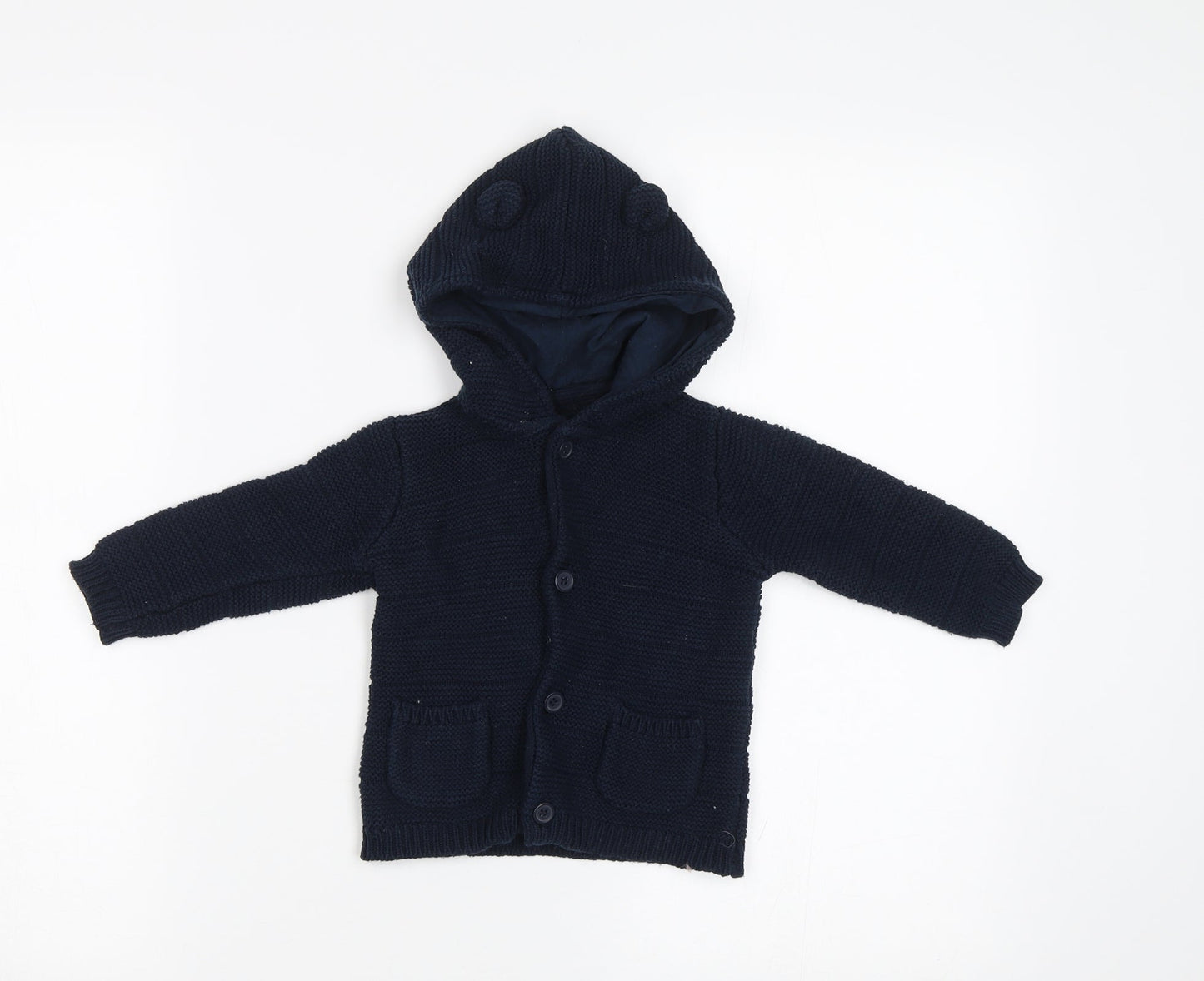 George Baby Blue   Cardigan Jumper Size 6-9 Months