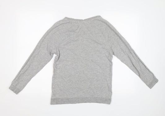 George Womens Grey   Pullover Sweatshirt Size 8