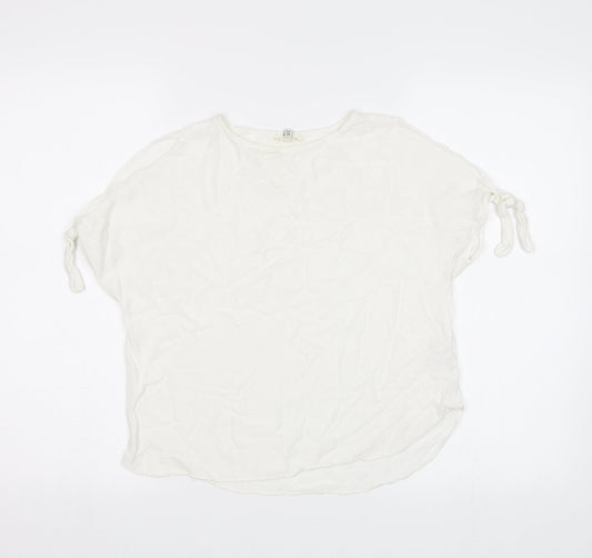 River Island Womens White   Basic Blouse Size 10