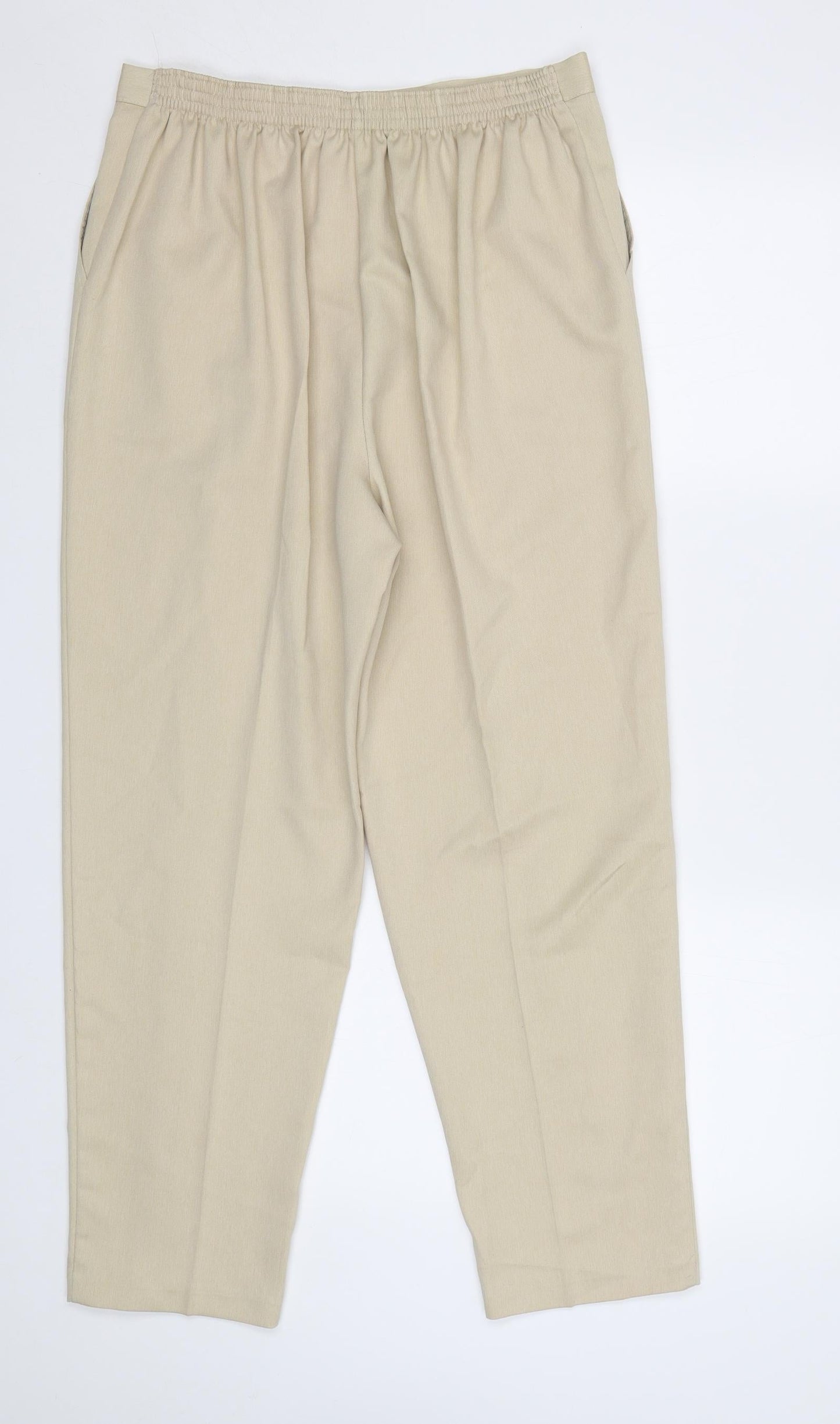 Saira of Manchester Womens Beige   Trousers  Size 10 L27 in