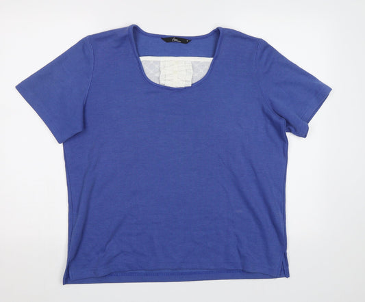 BM Womens Blue   Basic Blouse Size M