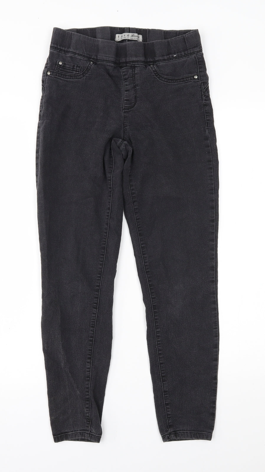 denim co Womens Grey   Jegging Leggings Size 8 L25 in